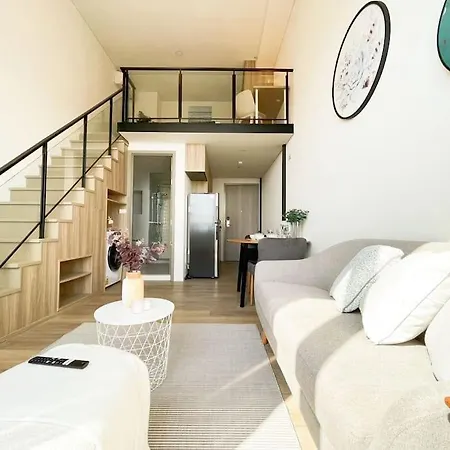1905Duplex One Bedroom Residence Sukhumvit 87 Bts On Nut